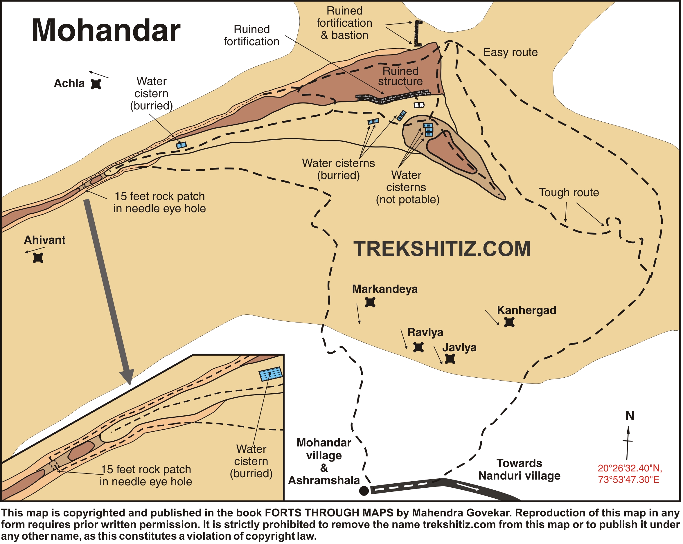 Mohandar(Shidaka) English Map